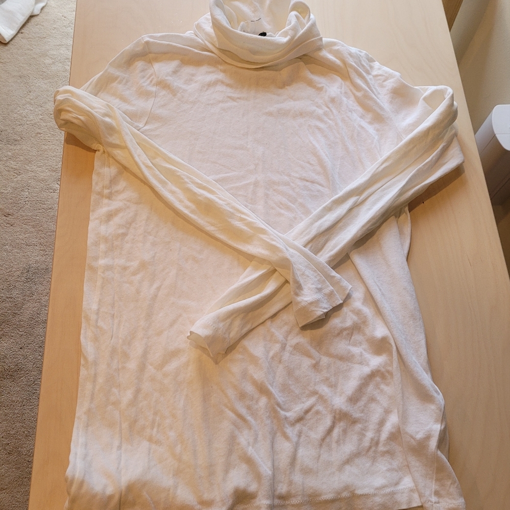 J Crew Cotton Turtle neck